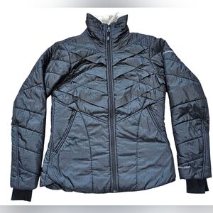 Columbia Women's Black Thermal Comfort OMNI-HEAT Interchange Jacket, Size Small
